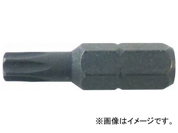 トラスコ中山 いたずら防止ねじ用ビット 6ロブ 適応M4 T20 B171-0020(7651694) Mankus prevention screws for screw Rob adaptation