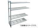 CAMBRO 固定追加ユニット ベーシックシェルフ（コーナーベンチ4段） CBC244272(7672641) Fixed additional unit Basic shelf corner bench steps