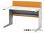 IRIS ǥѥͥ롦󥻥եǥ1200mm  CPD-1270-W-OG(7594135) Desk panel with outlet width orange
