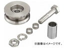 ダイケン ステンレス製重量戸車用車 車径φ90 DS-90V(7596316) Stainless steel weight door vehicle diameter