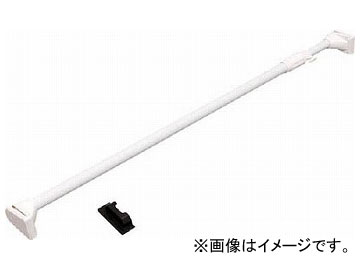 IRIS 極太強力伸縮棒 ホワイト H-GBJ-190(7723504) Extremely thick powerful expansion rod white