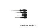 WILLIAMS スクリュードライバーセット JHW100P-5MD(7550499) 入数：1セット(5本) Screwdriver set