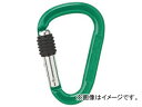 AUSTRIALPIN カラビナ MINIMI スクリューロック 線径12.5 緑 KO11BK-G(7669615) Calabina screw lock line diameter green