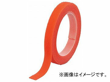 gXRR }WbNohe[v  10mm~30m IW MKT-10W-OR(7541996) Magic band binding tape double sided width length orange