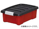 IRIS バックルボックス 130 ダークグレー/レッド NSK130-GR(7634293) Buckle box Dark Gray Red