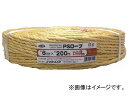 ^J PS[v F 6mm~200m PS6200WR(4934857) rope straw color