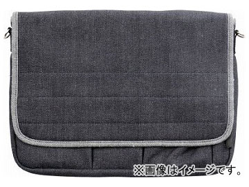 トラスコ中山 デニムPCケース カバータイプ ブラック TDC-P102(7690045) Denim case cover type black