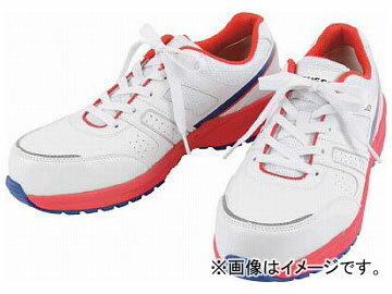 トラスコ中山 軽量スニーカー T-Lightop 24.0cm ホワイト TYM-240W(7690436) Lightweight sneakers White