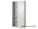 トラスコ中山 U型壁面書庫 スチール引違い H1830 W色 USW-18(7658303) type walls library steel sliding color