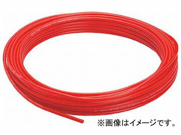 ピスコ ポリウレタンチューブ レッド 8×5 100m UB0850-100-R(8182329) Polyuretan tube red