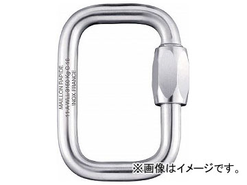 PEGUET MR クイックリンク ステンレス製 スクエア 6.0mm MRCI06.0(8192066) Quick Link Stainless Steel Square 1