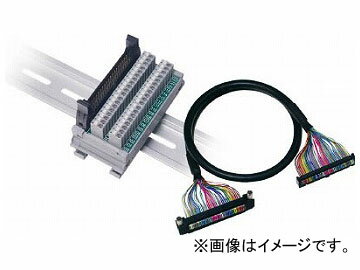 WAGO ワゴ 三菱アンドキーエンスPLC対応コネクタ端子台 ハーネスセット SET-MD2NR-MM34SU-E1M-PK(8184092) Mitsubishi and Keyence compatible connector terminal stand harness
