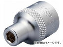 TONE rbgz_[\Pbg p12.7mm ʕ@6.35mm 4BT(8109769) Bit Holder Socket Insert angle two sided width dimensions