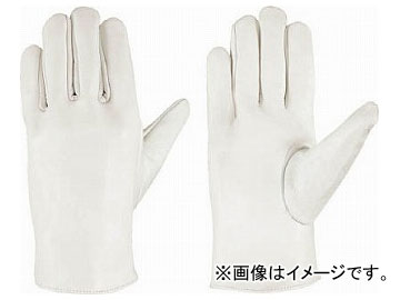 シモン 牛本革手袋 710P白 4130000(7895038) Ushimoto leather gloves white