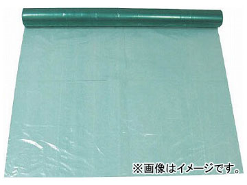 トラスコ中山 ノンスリップ養生シート グリーン 0.03mm×1m×100m TNSS-3110(7805314) Non slip curing sheet green