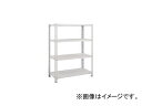 gXRR Z~{gXyʒI W1800~D300~H1200 4i WF SBL-4634-W(7786271) Semi Boltless Lightweight Shelf stage Color