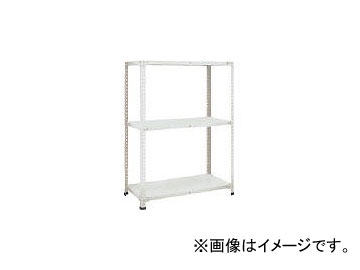 ȥ饹滳 150ê W1500D600H1200 3 TLA45L-13(7830998) Lightweight type open shelf steps