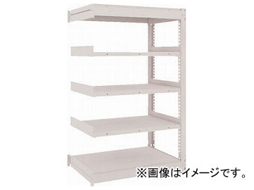 トラスコ中山 TUG型中量棚450kg 連結 1200×926×H1500 5段 TUG45054Z5B(7830271) type medium sized shelf consolidated steps