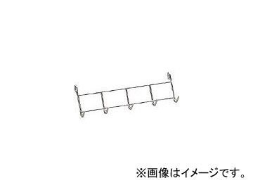 IRIS メタルラック用フック5連タイプ 295×54×95 MR-5F(5135061) Metal rack hook consecutive type