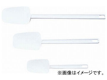 GN^[ o[Ch Xv[^Xp` zCg 193401(8194677) Rubber Made Spoon type spatula white