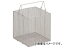 トラスコ中山 ステンレス洗浄カゴ 角型 有効内寸190×390×195 TSK-4020N(8230640) Stainless steel cleaning basket square type effective inner dimension