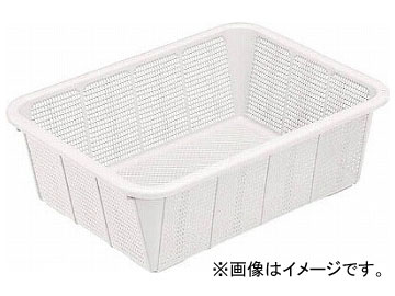 アスベル ポゼ バスケット(深型・中) ホワイト 444890(7808631) Pose basket deep medium white