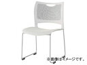 ACX`gZ ~[eBO`FA wEbV^Cv zCg MC-MKT01-W(8196051) Meeting chair back seat mesh resin type White