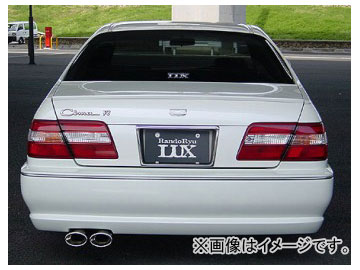 乱人 Rando Ryu LUX 120Φオーバルパンチングシングル出しマフラー ニッサン シーマ Y33 oval punching single muffler