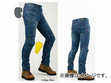 2輪 コミネ/KOMINE PK-718 スーパーフィットケブラーデニムジーンズ 07-718 インディゴブルー サイズ:3XL/38 Super Fit Kindim Jeans