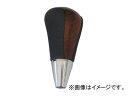 オートインフォ コンビシフトノブ ダークブラウン×グレー トヨタ 30系セルシオ/17系マジェスタ 前後期共通 Combination shift knob