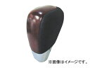 オートインフォ コンビシフトノブ レッドブラウン×ブラック トヨタ 20系アルファード・ヴェルファイア Combination shift knob