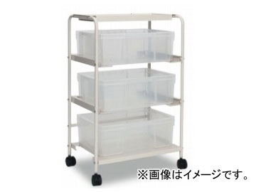 テラモト/TERAMOTO UFリサイクルペーパーボックス 3段 DS-579-010-0 JAN:4904771894706