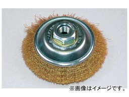 柳瀬/YANASE 鋼線メッキベベルブラシ BKMB-85 Steel wire plating bell brush