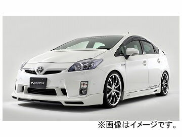 ケンスタイル KENSTYLE NEXT フロントハーフスポイラー 塗装済 カラー：ブラック(202)他 トヨタ プリウス ZVW30 前期 2009年05月～2011年12月 Front half spoiler