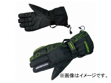 2輪 コミネ/KOMINE GK-132 レインオーバーグローブ 06-132 ブラック/グリーン サイズ：M～XL Rainover Glove 1