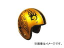 2輪 72JAM JET HELMET ジェットヘルメット JAM CUSTOM PAINTING TRIBAL GD/BK JCP-26 JAN:4562286790403
