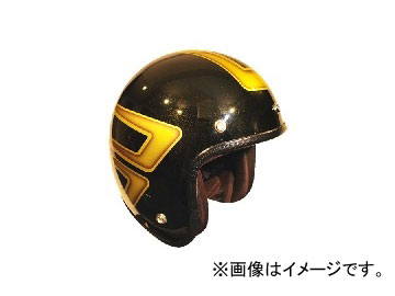 2輪 72JAM JET HELMET ジェットヘルメット JAM CUSTOM PAINTING JCP SCALLOP YL JCP-32 JAN：4562286790465