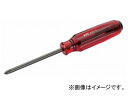 KTC 樹脂柄ドライバ クロス貫通タイプ PDD1-3 Resin pattern driver cross penetration type(4)