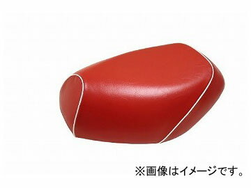 2輪 グロンドマン 国産シートカバー 赤/白パイピング（張替） GH5571C40P20 JAN：4573317773029 ホンダ ハンターカブ(CT110) 110cc Domestic seat cover