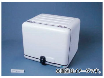 2輪 JMS キャリーBOX（B-68） スライド式棚板付・セキュリティ仕様 白 品番：C70-B68-W-SL ホンダ カブ70 Carry