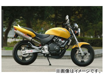 2輪 ヤマモトレーシング spec-A マフラー SUS SLIP-ON TWIN チタン 品番：10253-02NTN ホンダ ホーネット250 Scarf