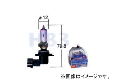 トヨタ/タクティー ヘッドランプ（ハイビーム）用バルブ ホワイトビームII HB3（9005） V9119-3025 入数：2個 ミツビシ デリカ D：5 トッポ Valve for headlamps high beam