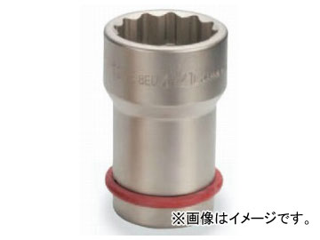 トネ/TONE 25.4mm（1”） 電動タイヤレンチ専用ホイルナットコンビソケット（12角） 品番：8ED-4121L Electric tire wrench dedicated foil nut combination socket corners