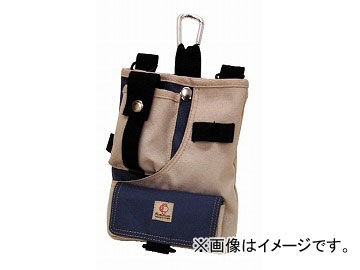 コヅチ コブクロNo.7 シザースケース(横型ポケット付) KR-07 GR H190×W160mm JAN：4934053980315 Kobukuro Scissor Case with horizontal pocket