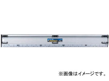 シンワ測定 アルミカッター定規 カット師PROTECT 70cm 併用目盛 65065 JAN：4960910650657 Aluminum cutter ruler cut master combined use