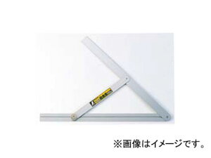 シンワ測定 アルミ自由金 目盛なし 筋交付 45cm 62540 JAN:4960910625402 Aluminum freedom money scale gain