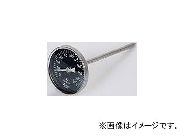 シンワ測定 温度計 丸T字型 V-4 0～200℃ φ8×20cm 白目盛 73012 JAN：4960910730120 Temperature meter shaped White scale