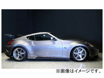 アブフラッグ Vanguard 370Z サイドスカート ニッサン フェアレディZ CBA-Z34 VQ37VHR 2008年12月～ Side skirt