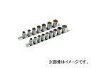 XGJQc[ Pro-Auto 3/8h DRIVE 12PT. 9PC. EF[u\PbgnK[Zbg No.101-31M JANF4989530680165 Wave socket hanger set