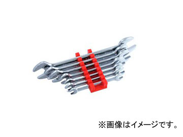 スエカゲツール Pro-Auto オープンレンチセット No.POW-7S JAN：4989530606387 Open wrench set